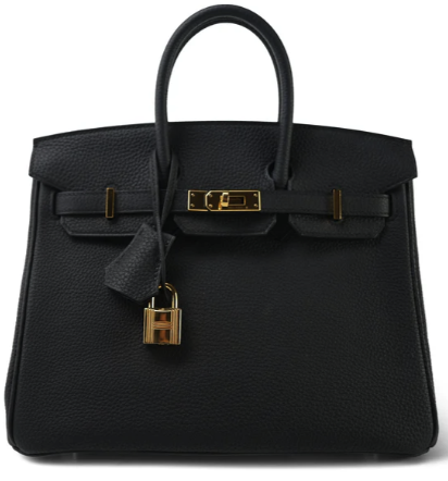 Rent Hermes Birkin 25 noir ghw