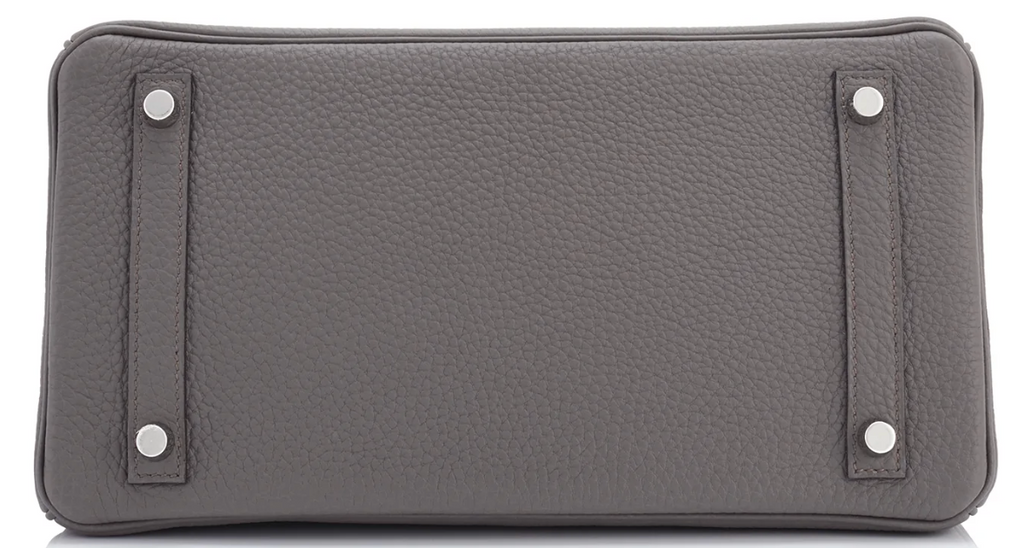 Rent Hermés Birkin 30 Etain Togo PHW