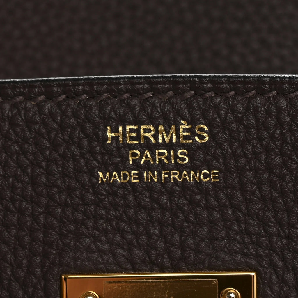 Rent Birkin 30 Chocolate Togo GHW