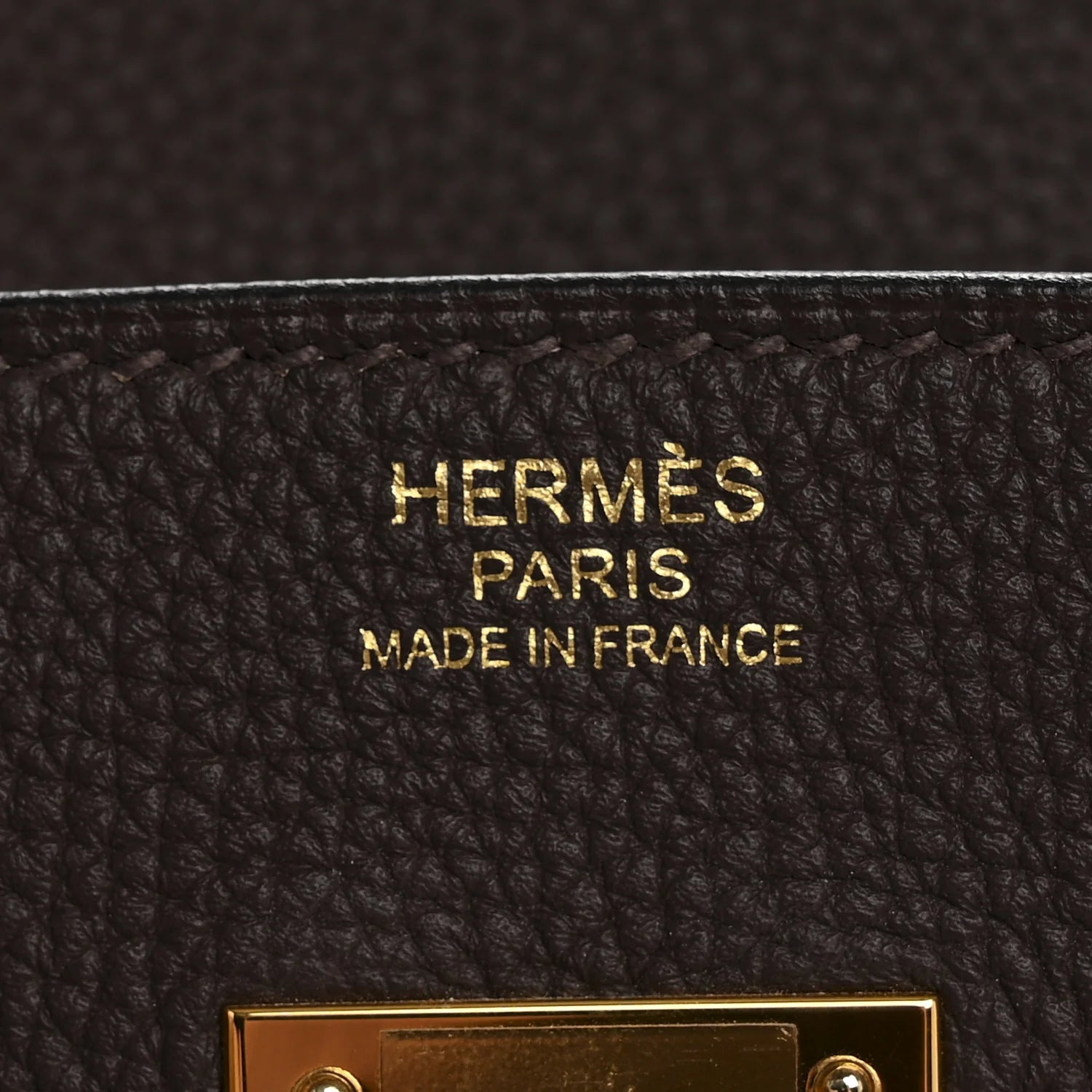 Rent Birkin 30 Chocolate Togo GHW